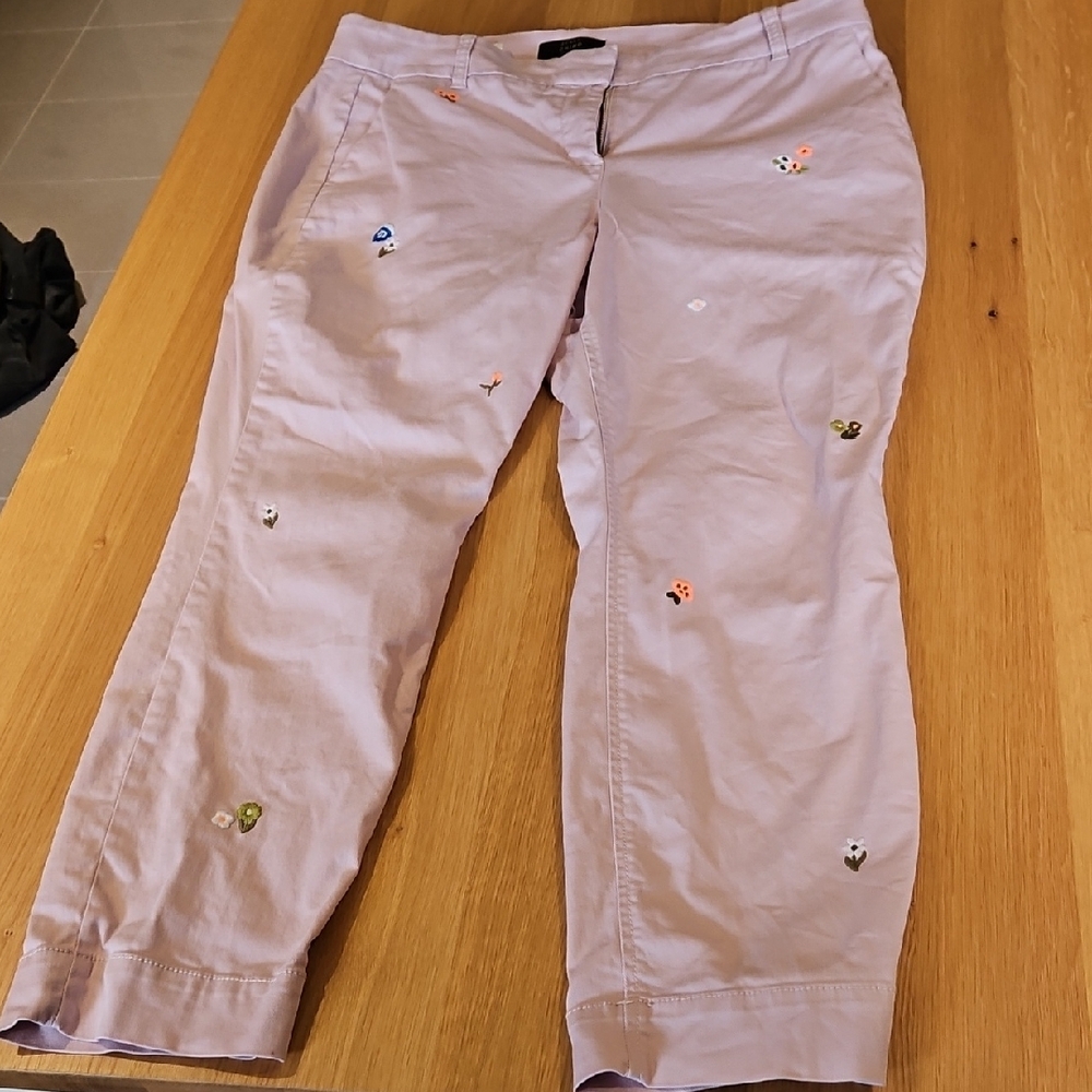 J. Crew Lavender Chino Pants